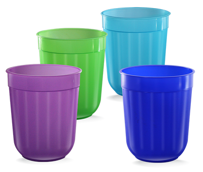 SET DE 4 VASOS COREANOS 358ML