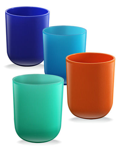 SET DE 4 VASOS TRIAL PEQUEÑO 360 ML