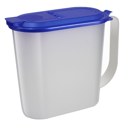 SET JARRA OVALADA 1.5 L + 4 VASOS COREANOS 358 ML