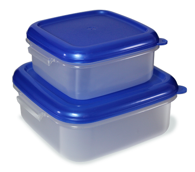 SET CONTENEDOR CUADRADO G 1.5 L + M 700 ML