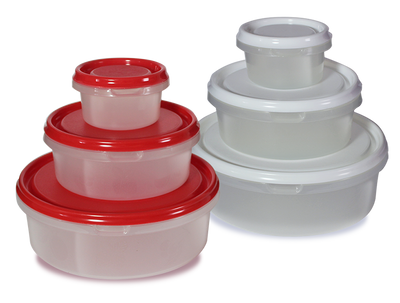 SET DE CONTENEDOR REDONDO G 1.7 L + M 800 ML + P 200 ML