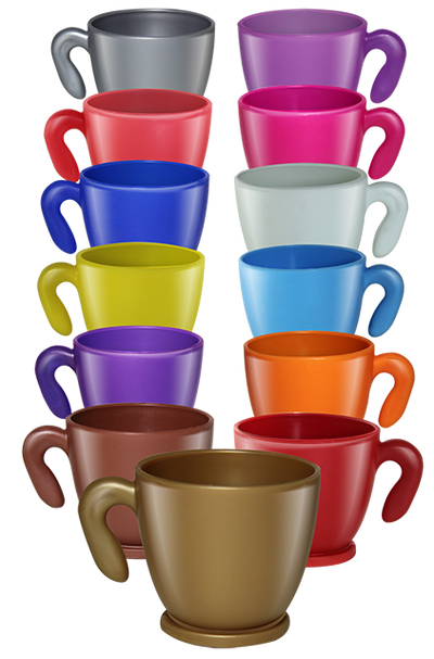 TAZA PARA CAFÉ NEGRO INDIVIDUAL 100 ML